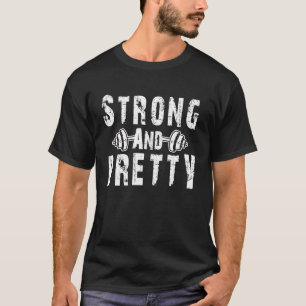 T-shirt Fort et Joli Strongman de salle de sport Unisexe