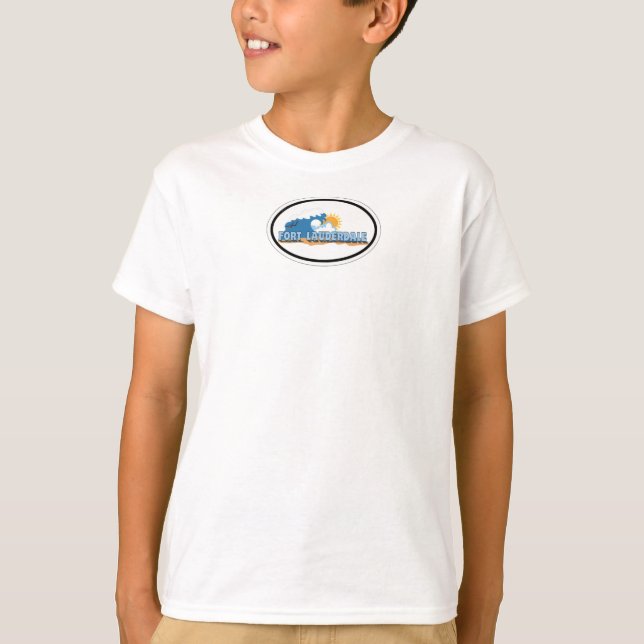 T-shirt Fort Lauderdale. (Devant)