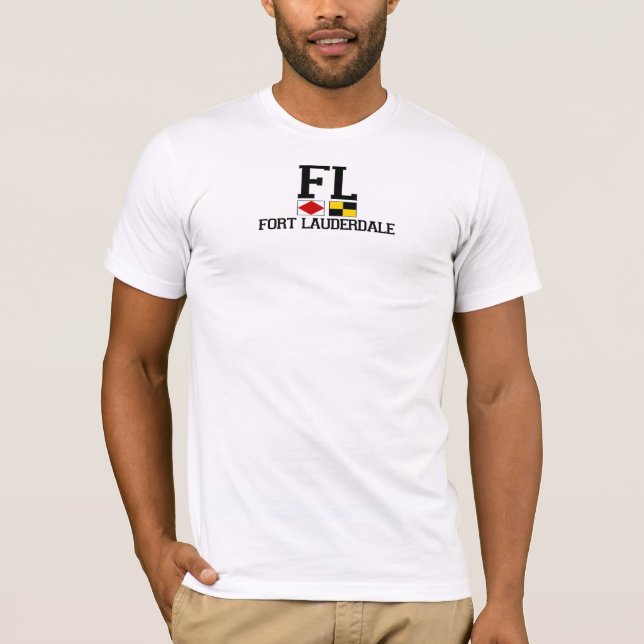 T-shirt Fort Lauderdale. (Devant)