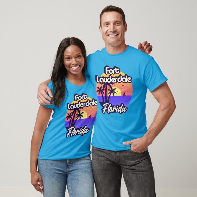 T-shirt Fort Lauderdale Floride (Unisexe)