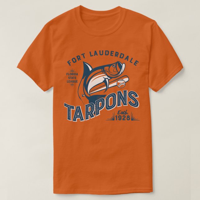 T-shirt Fort Lauderdale Tarpons (Design devant)