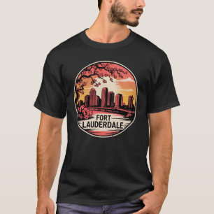 T-shirt Fort Lauderdale Ville Floride États-Unis