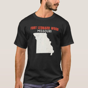 T-shirt Fort Leonard Wood Missouri USA State America Trave