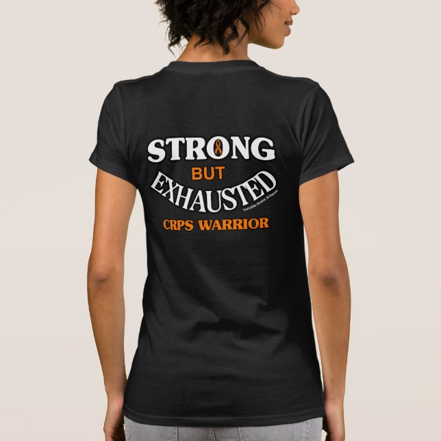 T-SHIRT FORT MAIS ÉPUISÉ...CRPS (Dos)