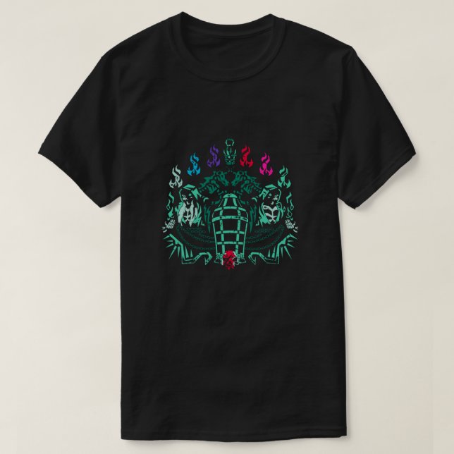 T-shirt Fort of the Damned Sea of Thieves Design Classic  (Design devant)