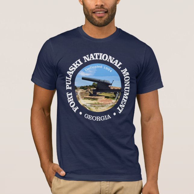 T-shirt Fort Pulaski (NM) (Devant)