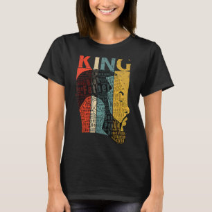 T-shirt Fort Roi Noir Afro-Africain Afro-Américain Naturel