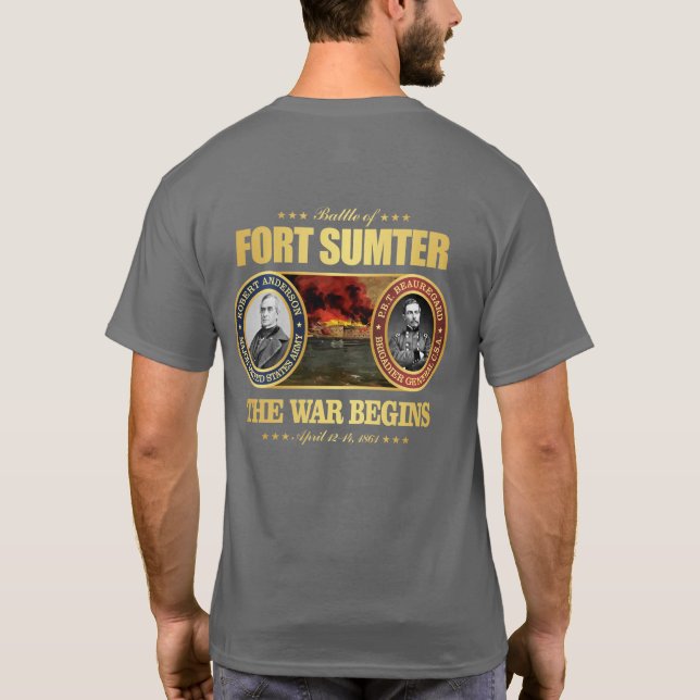 T-shirt Fort Sumter (FHS) (Dos)