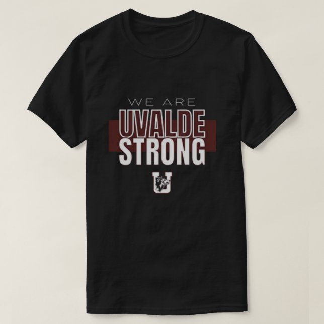 T-shirt fort uvalde (Design devant)