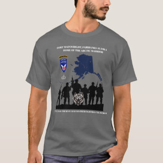 T-SHIRT FORT WAINWRIGHT WARRIORS