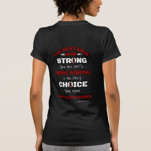 T-shirt Forte/Choix...Aneurysme cérébral