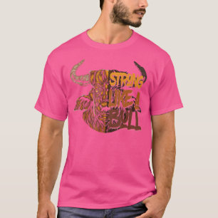 T-shirt Forte Comme Un Bâtiment À Taureau