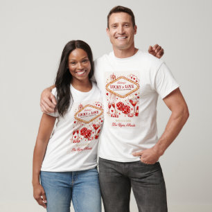 T-shirt Forte en Amour Enterrement de Vie de Jeune Fille L