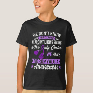 T-shirt Forte Est Le Seul Choix Fibromyalgie Sensibilisati