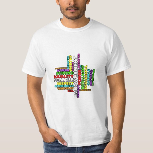 T-shirt Forte femme Word Cloud (Devant)