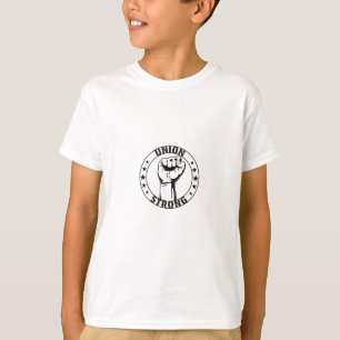 T-shirt Forte Union Pour Travailleur Syndicat Fier Et Comp