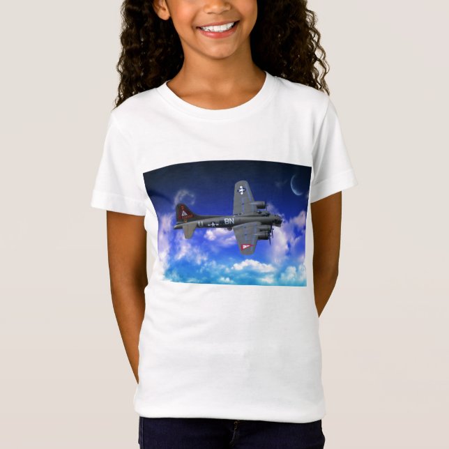 T-Shirt Forteresse du vol B-17 (Devant)