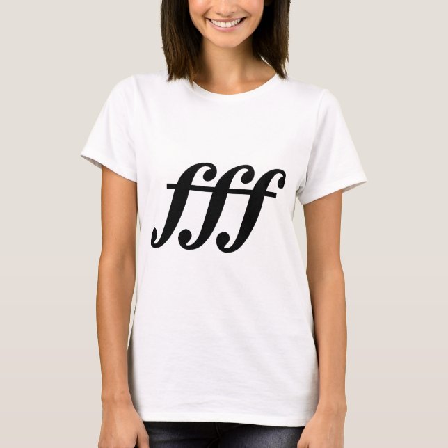 T-shirt Fortissimo possible (Devant)