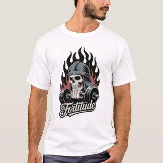 T-shirt Fortitude - Motivation pour la salle de sport