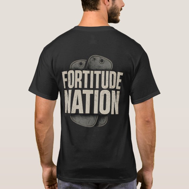 T-shirt Fortitude Nation (Dos)