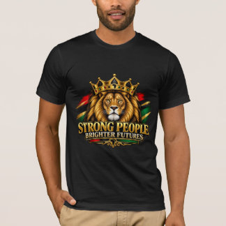 T-shirt Forts Gens Avenirs plus Radieux Couronne de Lion
