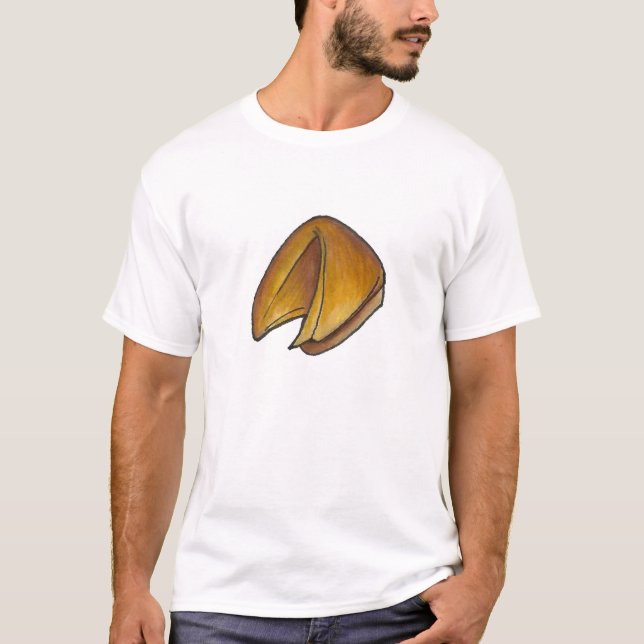 T-shirt Fortune Cookie Chinois Restaurant Nourriture Cooki (Devant)