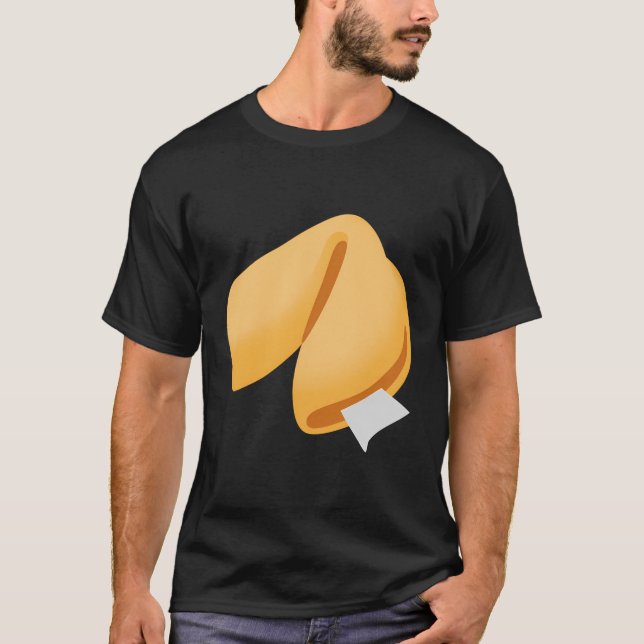 T-shirt Fortune Cookie Emoticon (Devant)