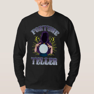 T-shirt Fortune Teller Psychic Crystal Ball Circus Personn