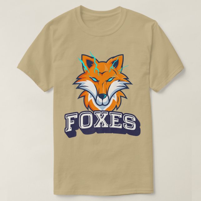 T-shirt Fos Fan Team Supporter Sports Animal Wildlife Lov (Design devant)