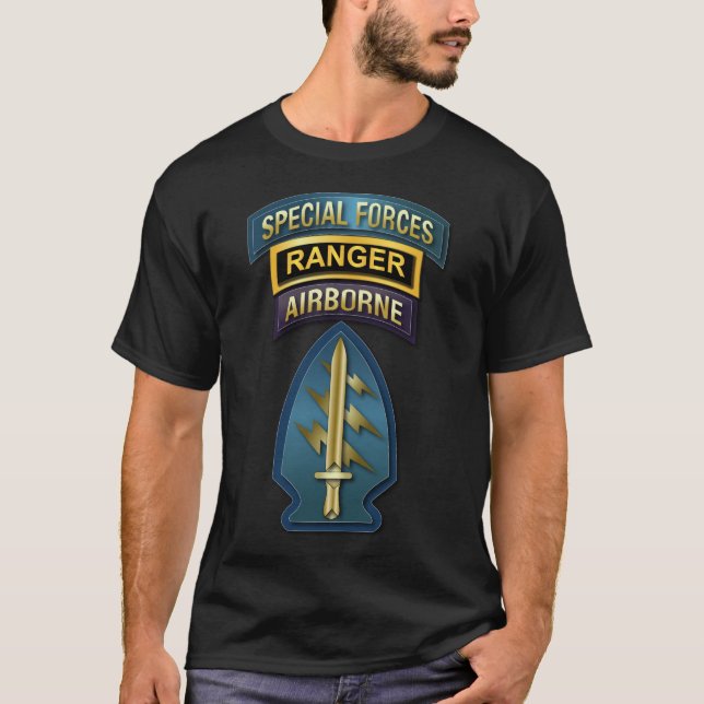 T-shirt FOS - Forces spéciales - Ranger - SSI V1 (Devant)