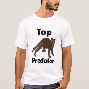 T-shirt Fossa Madagascar Carnivore Prédateur