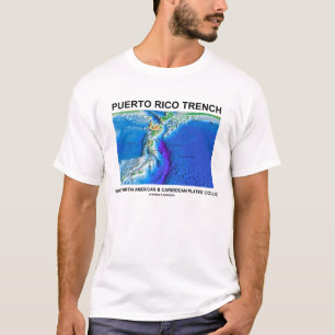 T-shirt Fossé de Porto Rico où les Caraïbe