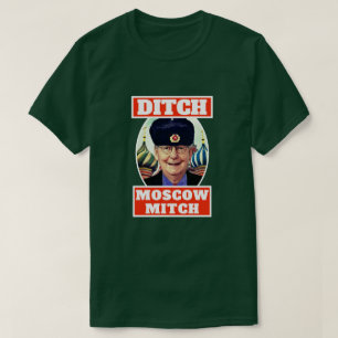 T-shirt "Fossé drôle Moscou Mitch" McConnell