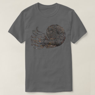 T-shirt Fossil Ammonite