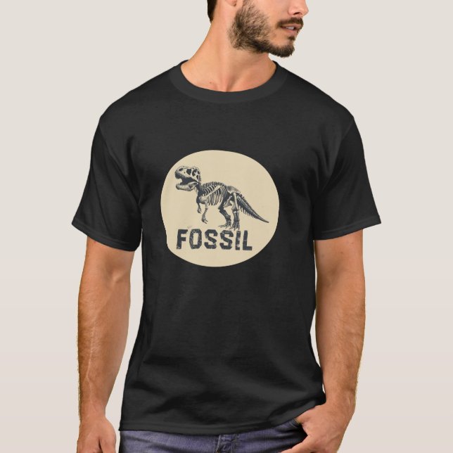 T-shirt Fossil Dinosaur (Devant)