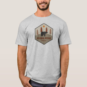 T-shirt Fossil Ridge Wilderness Colorado Ours