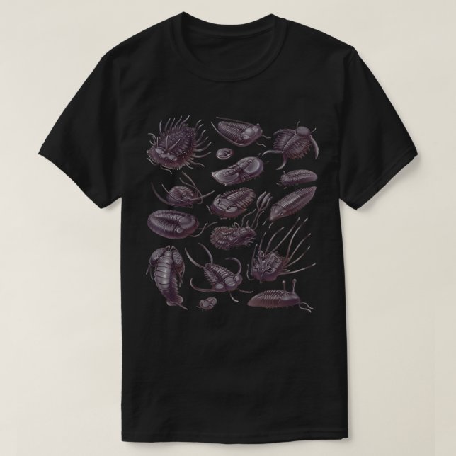 T-shirt Fossiles de Trilobite 2 (Design devant)