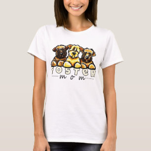 T-shirt Foster Chien Maman