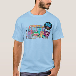T-shirt Foster's Home for Imaginary Friends   Bus scolaire