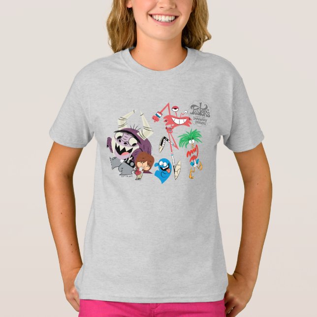 T-shirt Foster's Home for Imaginary Friends | Danse (Devant)
