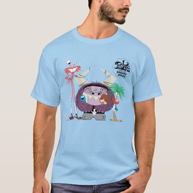 T-shirt Foster's Home for Imaginary Friends | Groupe Hug (Devant)