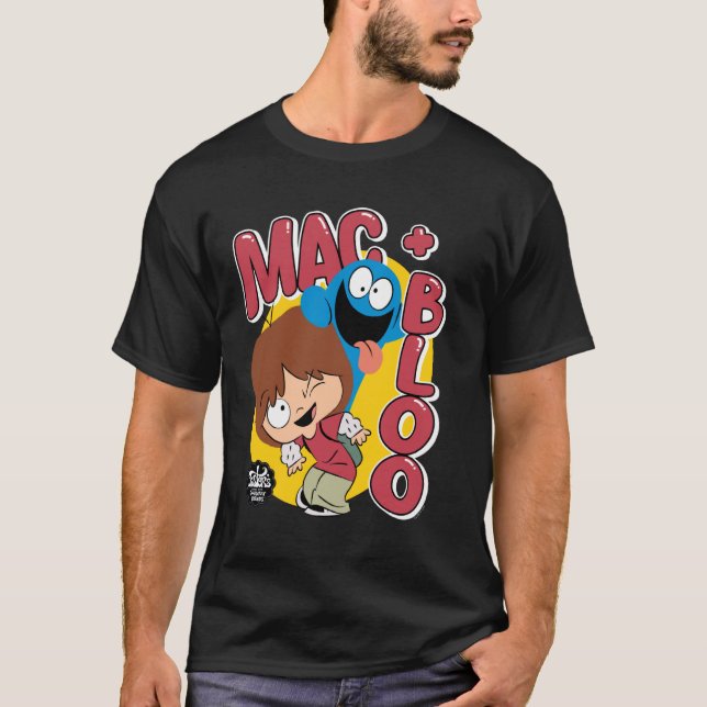 T-shirt Foster's Home for Imaginary Friends Mac et Bloo F (Devant)