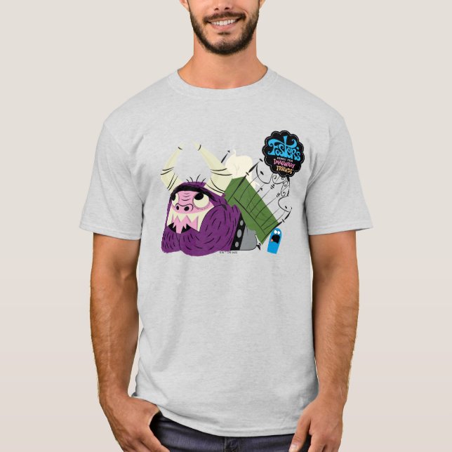 T-shirt Foster's Home for Imaginary Friends | Sous lit (Devant)