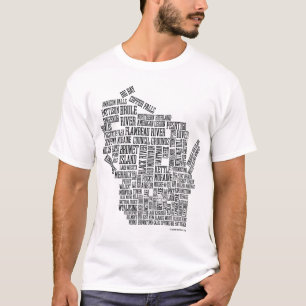T-shirt FOU AU SUJET des parcs d'état du Wisconsin