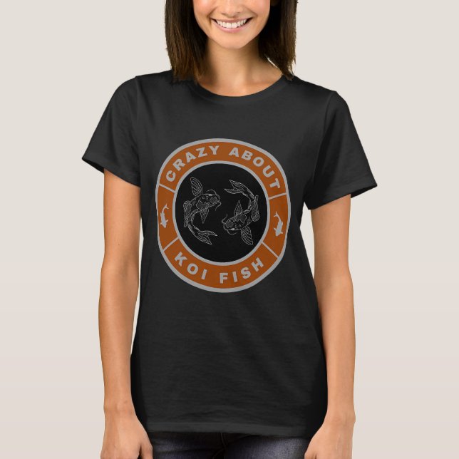 T-shirt Fou de carpes koï (Devant)