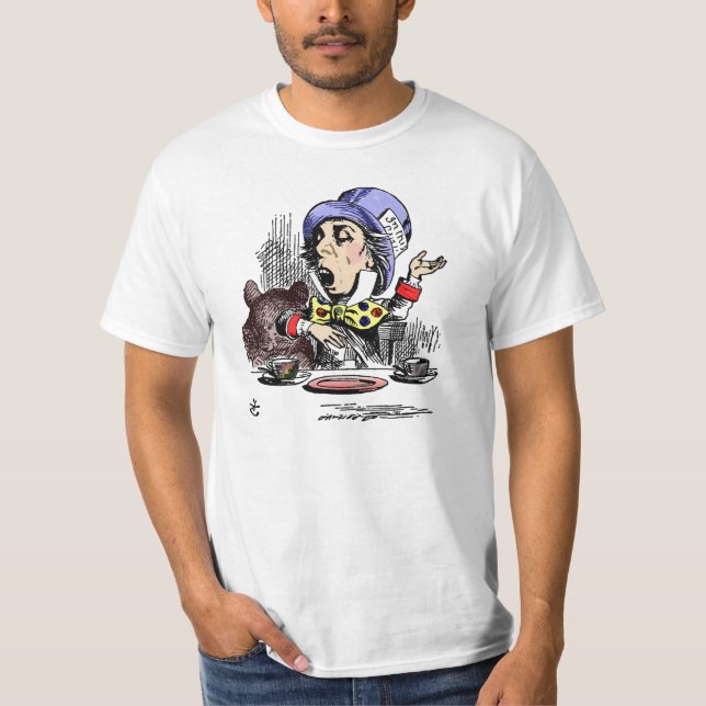 T-shirt fou de chapelier (Devant)