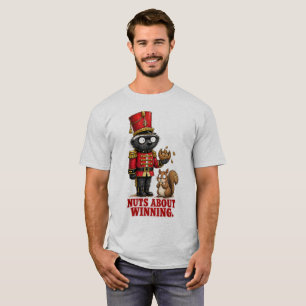 T-shirt Fou de Gagneur Casse-Noisette Blaireau