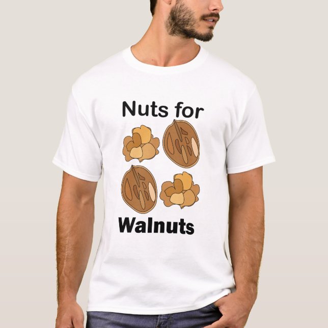 T-shirt Fou de noix de Grenoble Drôle  (Devant)