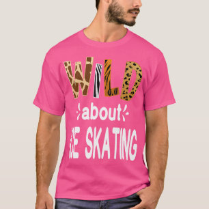 T-shirt Fou de patinage sur glace
