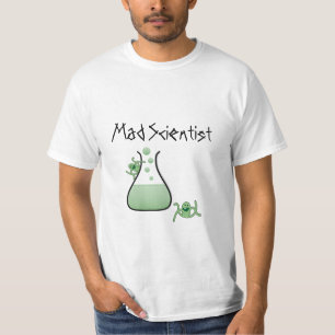 T-shirt fou de scientifique